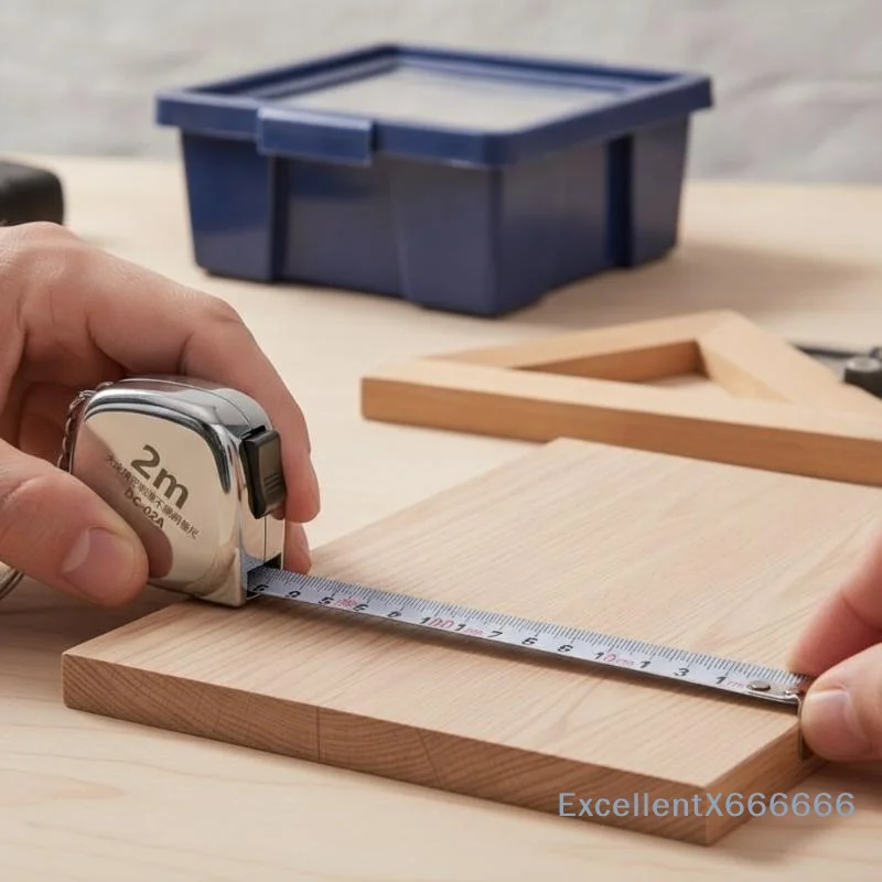 Mini 2m Small Tape Measure Keychain, Stainless Steel Retractable Key Ring Tape Measure Precision Pocket Tape Measure