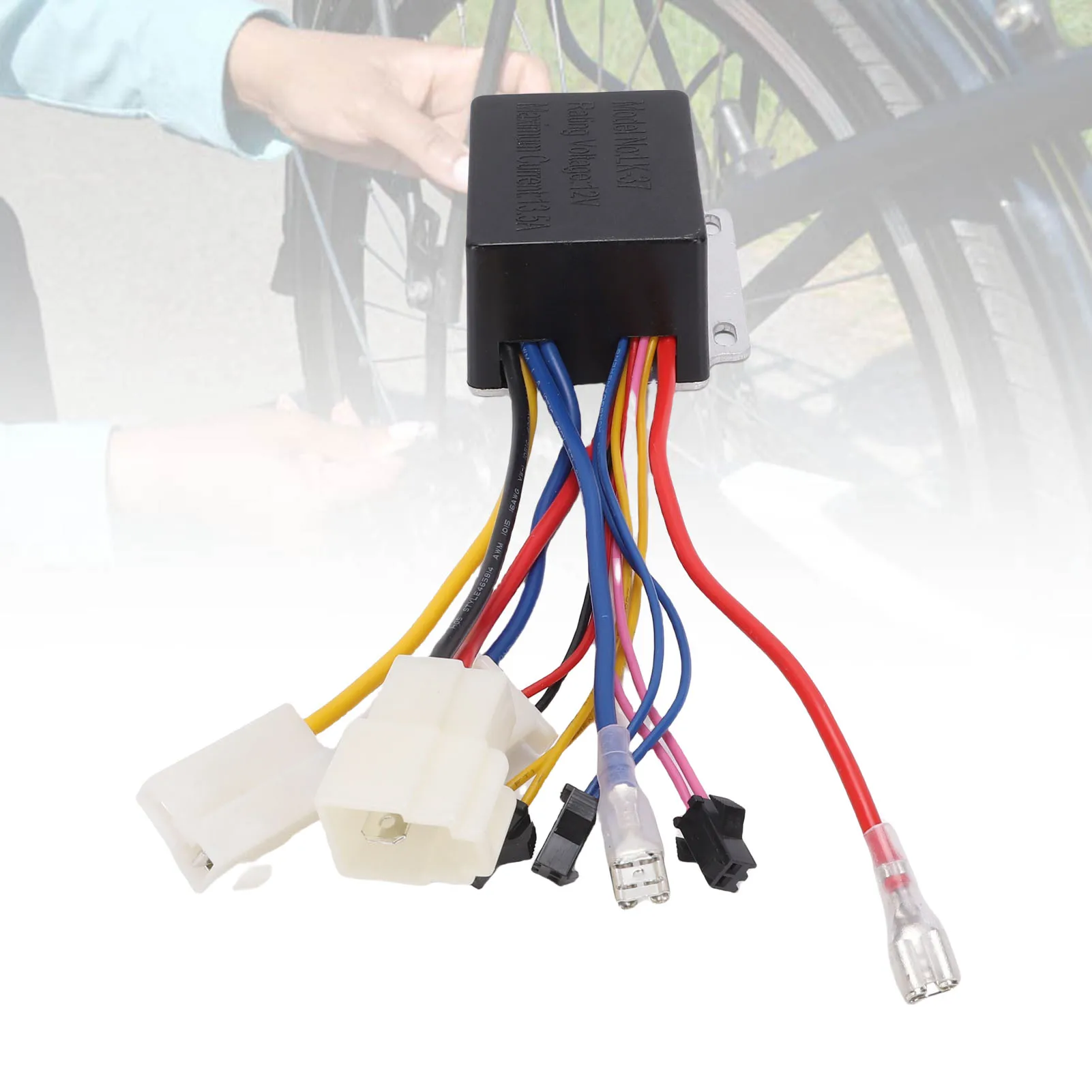 

Контроллер скорости для щеточного двигателя 12В, компактный, с отличным теплоотводом, для электровелосипедов и скутеров