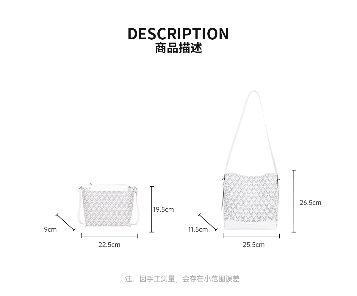 Original EMO 2023 new Shirley bucket bag female niche design texture shoulder bag commuter large capacity Tote bag