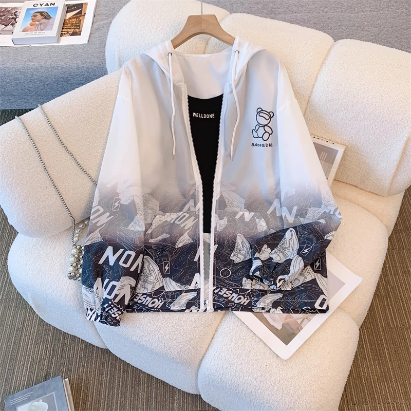 

Женские тонкие пальто, летние кардиганы с длинными рукавами, куртки, одежда для защиты от солнца, тонкая свободная повседневная спортивная одежда, мягкая, высокого качества