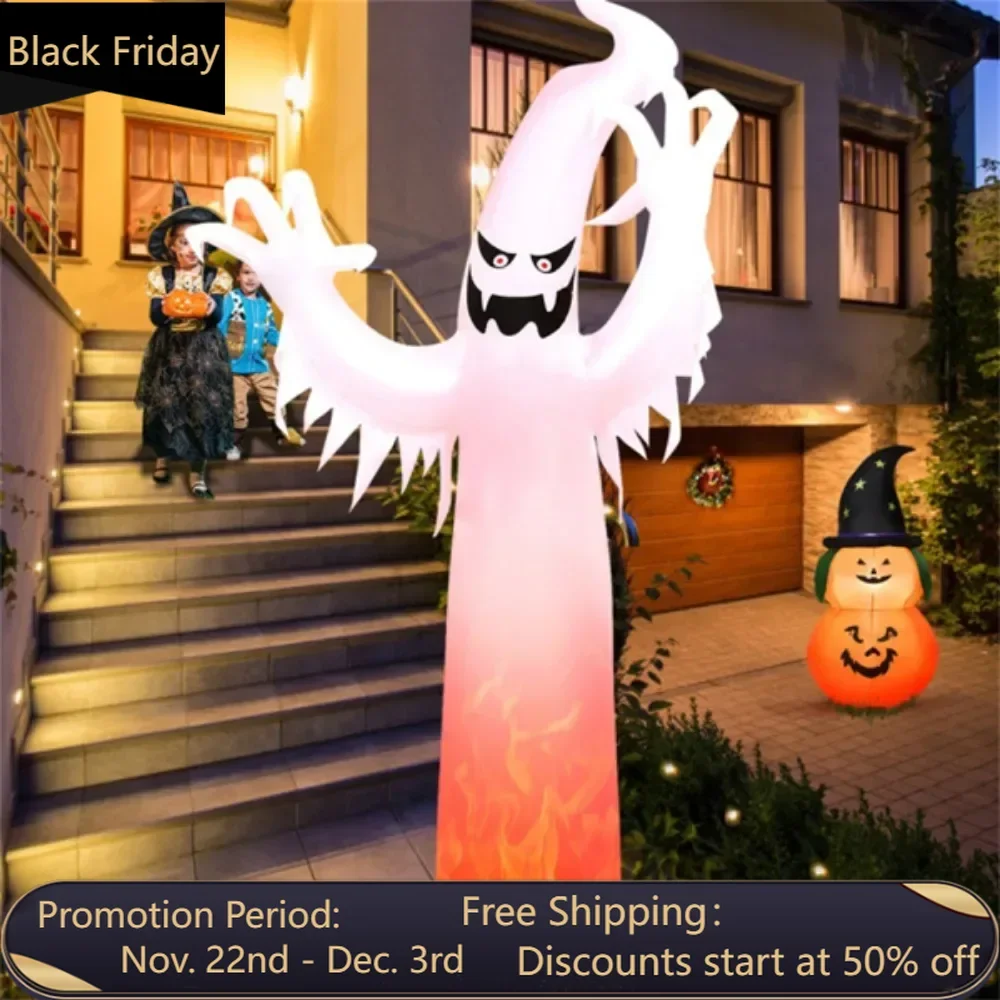 12 Feet Halloween Inflatable Decoration with Built