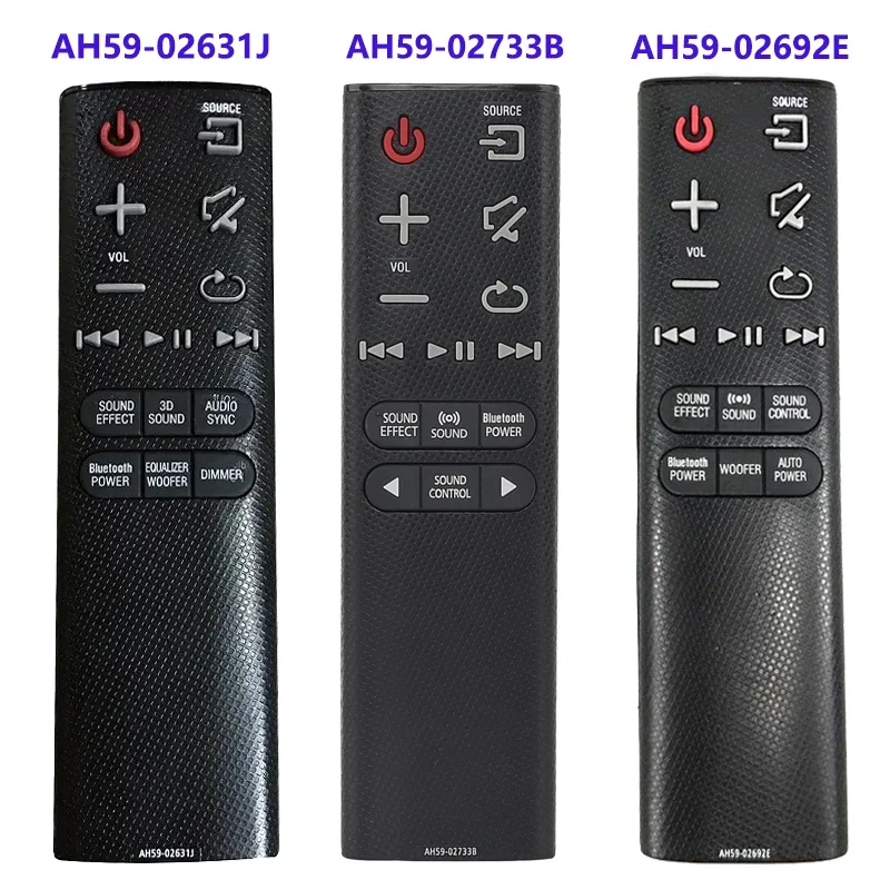 AH59-02733B AH59-02692E AH59-02632A AH59-02631J Remote Control For Samsung Soundbar HW-J4000 HW-K360 HW-H450 HW-HM45 HW-H430