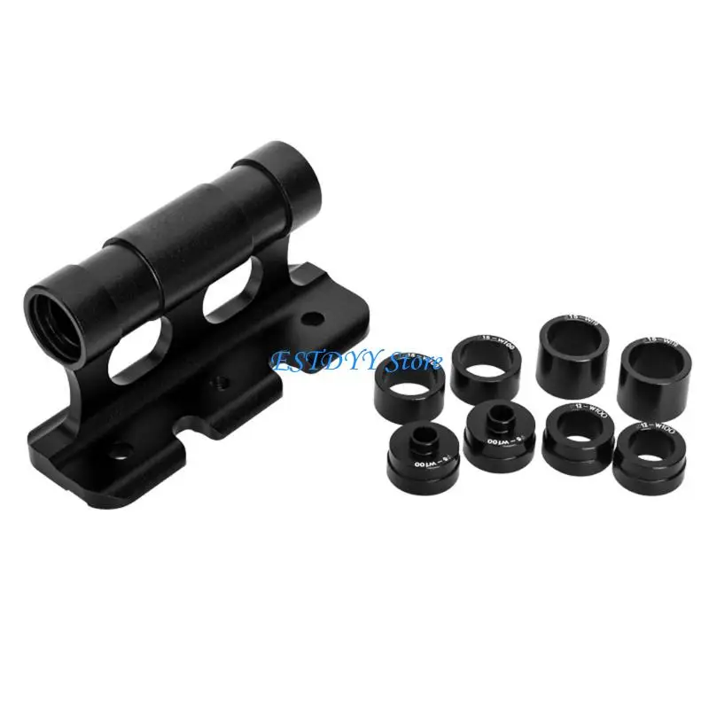 G6DE Bicycles Fork Mount Car Roof Rack Durability Aluminum Fork Mounting Brackets Block Stand Holders