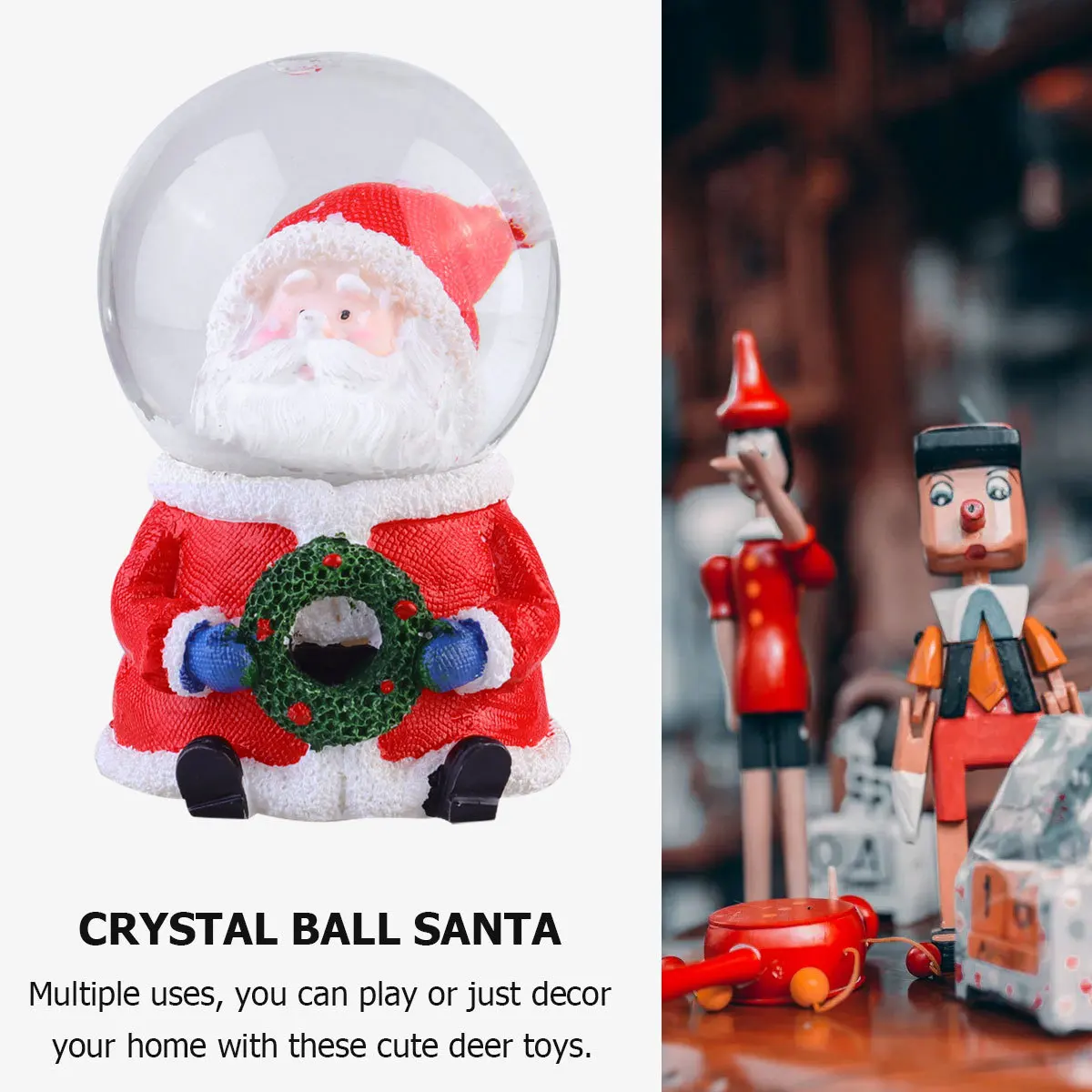 

1Pcs Resin Lamp Ball Exquisite Crafted Glow Sphere for Tabletop Display Cozy Home Ambience Decorative Festive Accessory