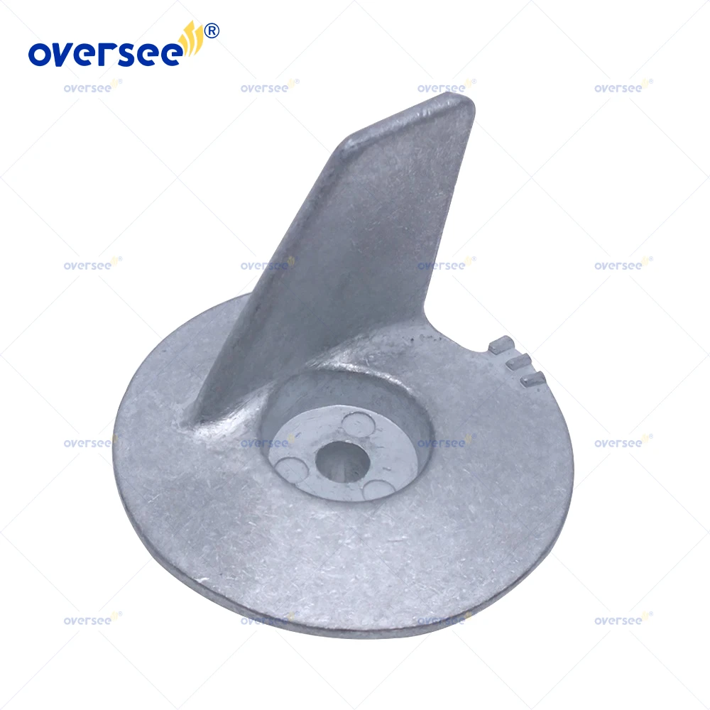 

853762T01 Trim Tab Anode 3V1-60217 For Mercury Tohatsu Outboard 6 8 9.8 9.9 15 18 20HP Engine 3V1-60217-0