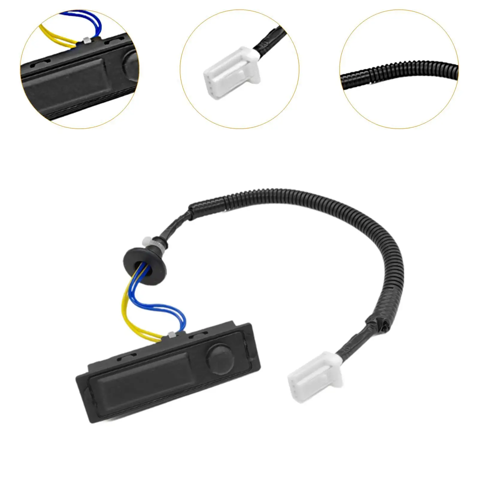 Professional Maintenance Repair Tailgate Release Trunk Switch Durable Replacement for Nissan Pathfinder 2013-2019