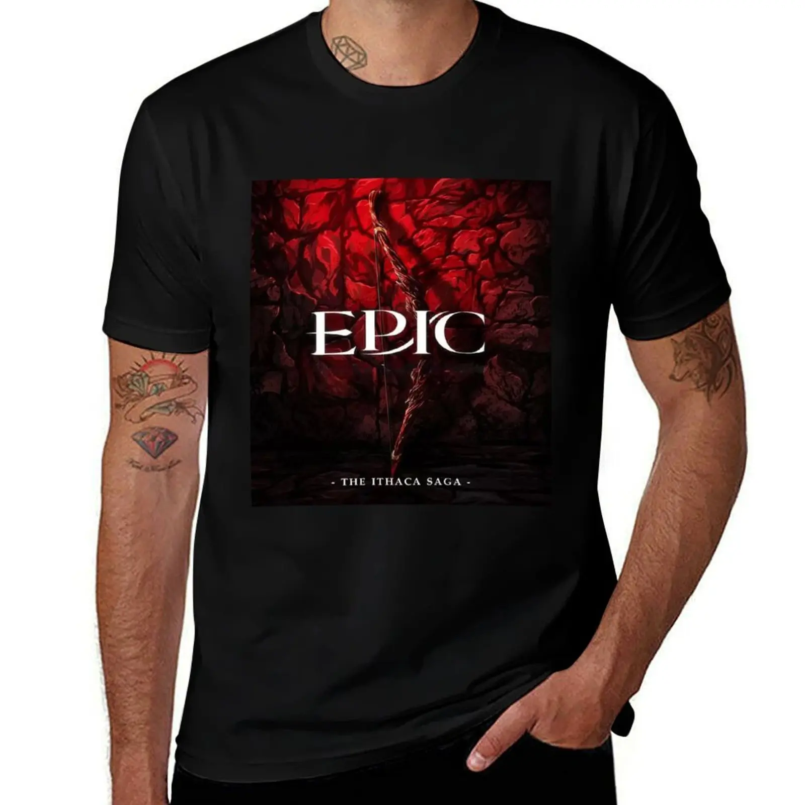

Epic the Musical: The Ithaca Saga T-Shirt man t shirt summer t shirts with prints t shirts for man graphic vintage T-Shirt