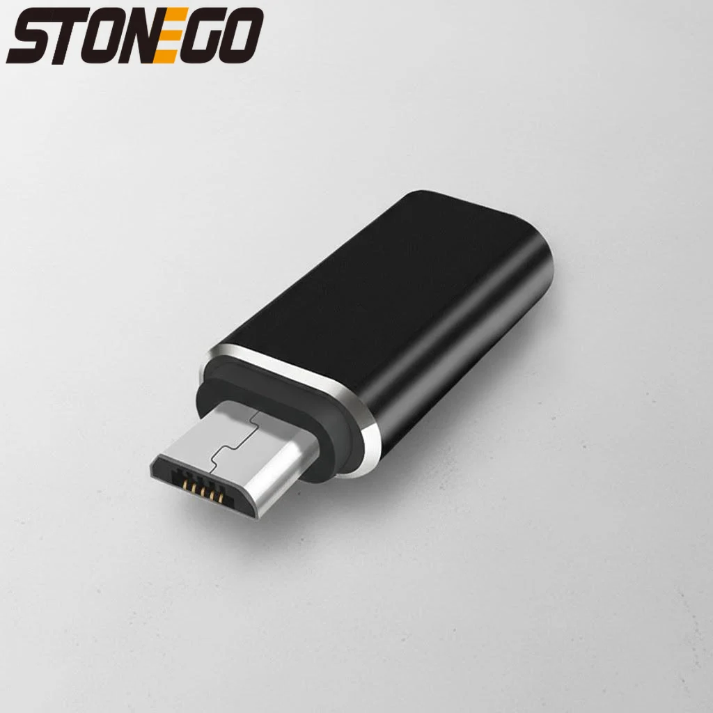 

USB C to Micro USB Adapter Aluminium Alloy Type C Female to Micro USB Male Converter for Phone Tablet