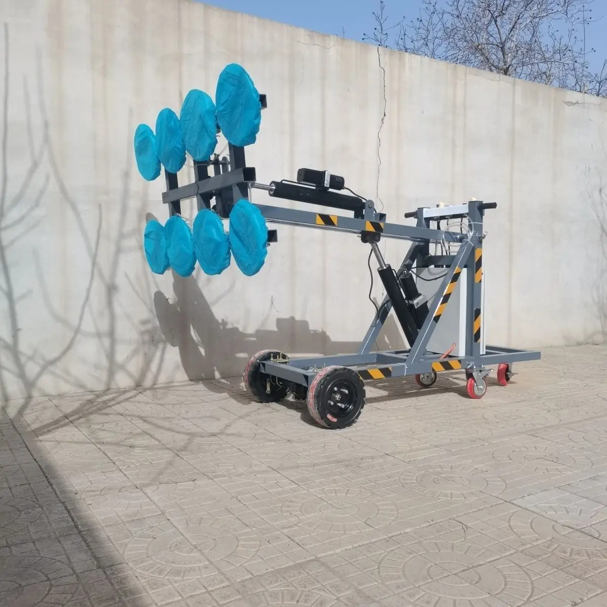 كوب شفط أوتوماتيكي مفرغ، تركيب زجاجي يدوي، لوحة حائط كهربائية، جدار ستارة، آلة واحدة متعددة الأغراض #4