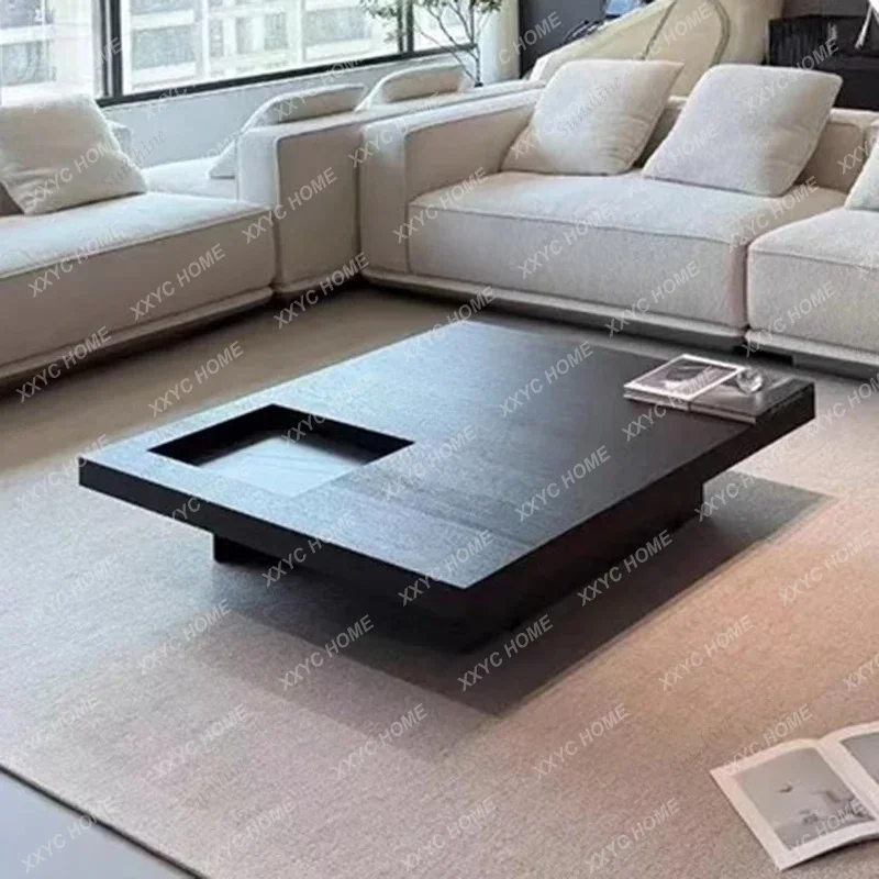 

Wood Luxury Coffee Table Coffee Table Modern Bedroom Living Room High Side Table Writing Couchtisch Home Furniture FT