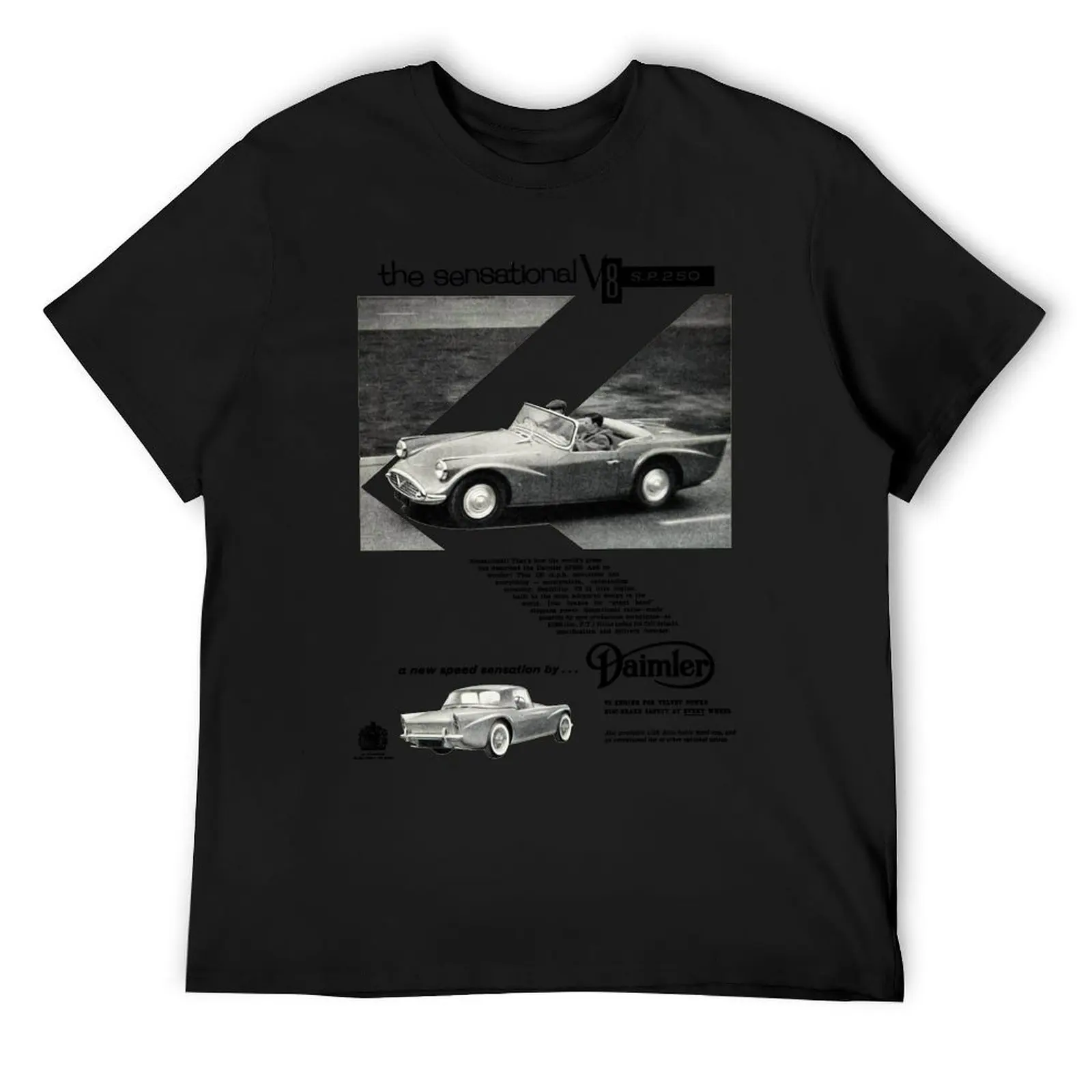 DAIMLER SP250 DART T-Shirt vintage t shirts cheap stuff mens t shirts top quality