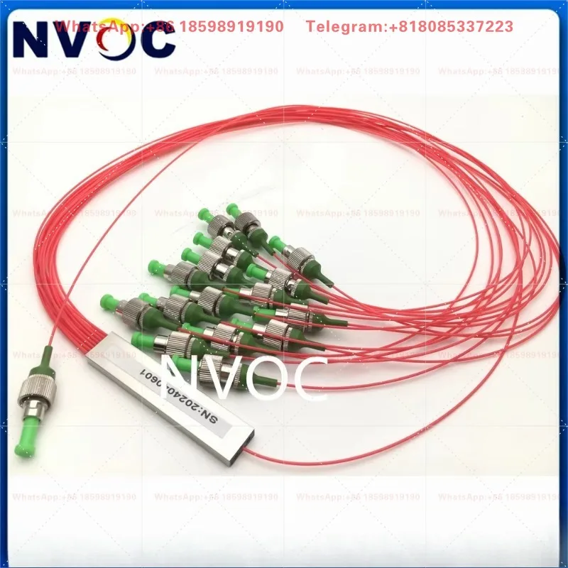 16 Channel Polarization Maintaining Splitter 1550nm Steel Tube 60*12*4mm,16 Way PM Horizontal Input 0.9mm Loose Tube 0.5M FCAPC