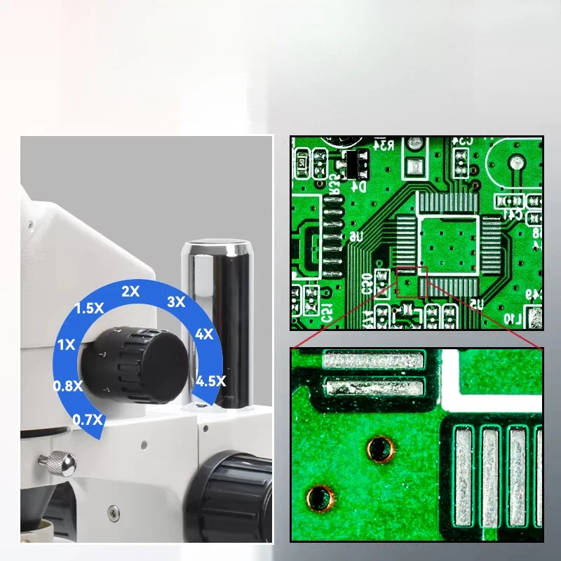 Clock Repair Surgical Chip Electronic main board Welding magnifying glass Continuous zoom Binocular trinocular optometry