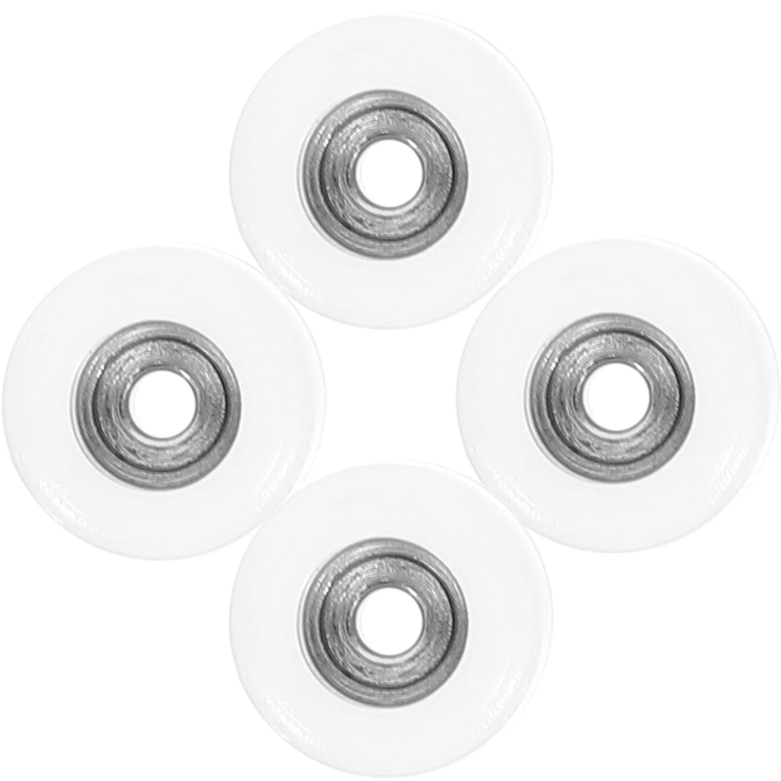 Rodillo de patín para dedos, juego de escritorio portátil de acero inoxidable de plástico Premium para niños y adultos, juguete educativo para aliviar el estrés, 4 Uds.