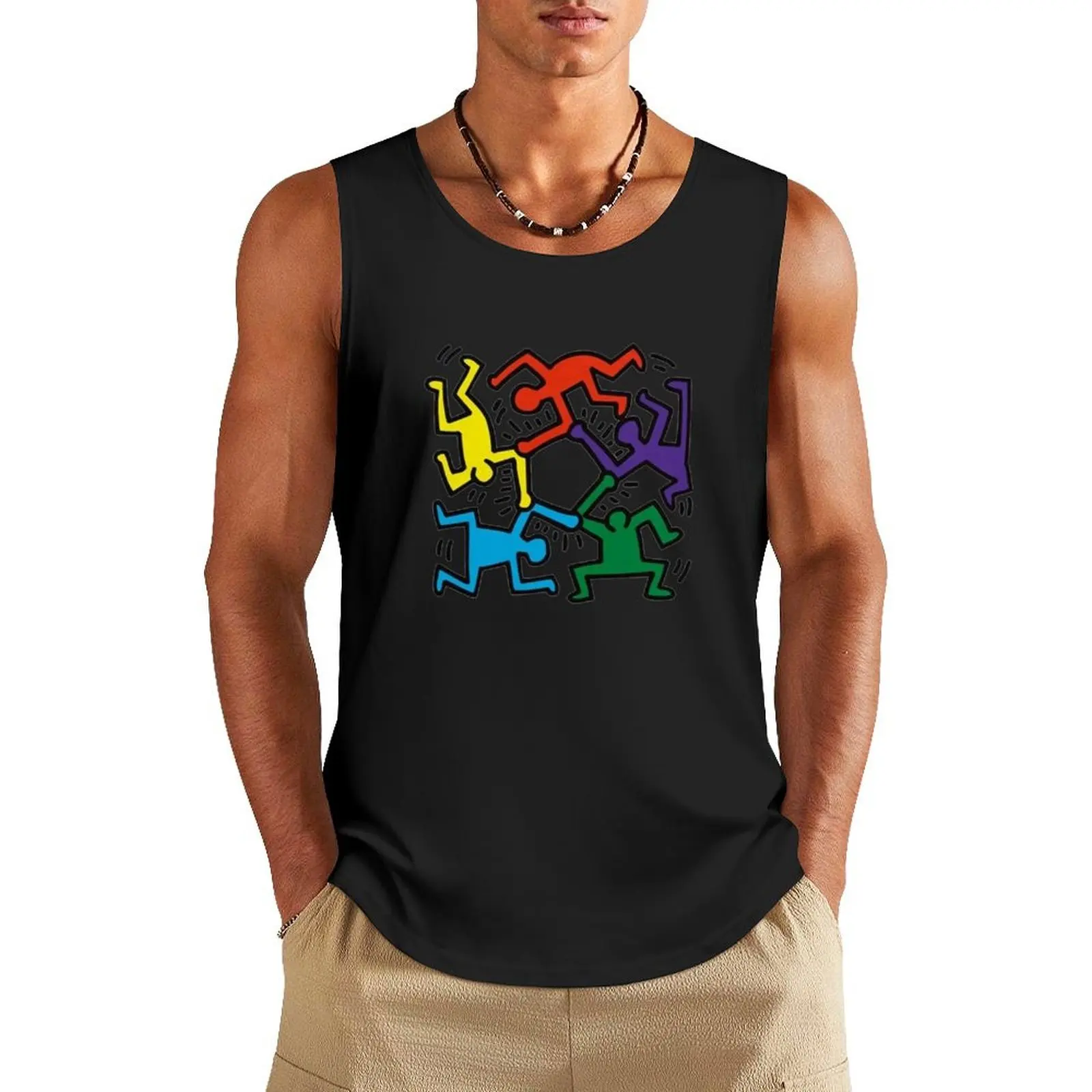 

acrobatic dancing Tank Top Sleeveless men gym for men gym clothes man