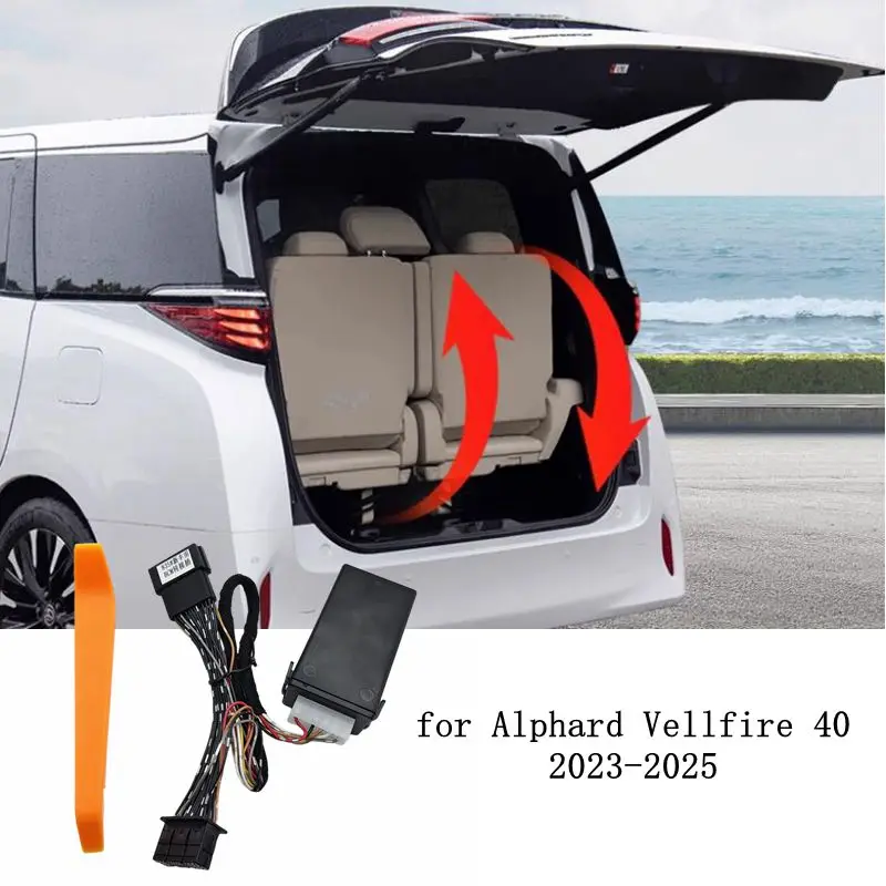 

Для Toyota ALPHARD VELLFIRE 40 серии 2024-2026 автоматическая электрическая задняя дверь, автомобильный задний дверь в один клик автоматический контроллер подъема