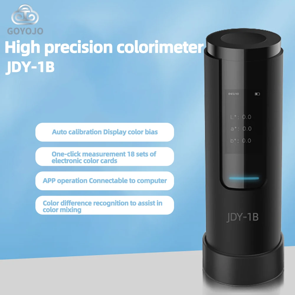 High Precision Automatic Luminance Colorimeter Portable Color Measuring Instrument