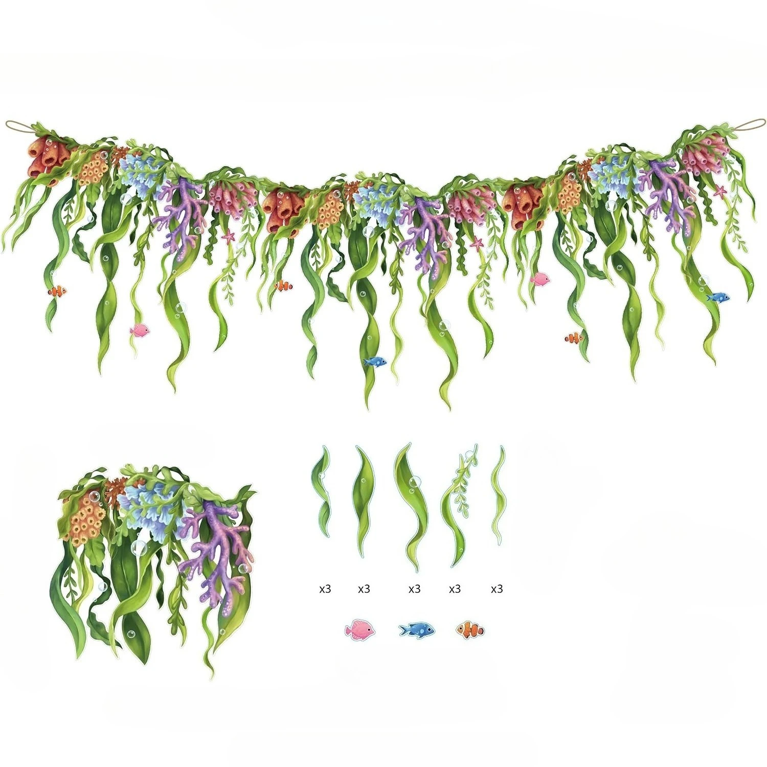 Guirnalda de Coral para Fiesta - Marine Coral reseña y precio