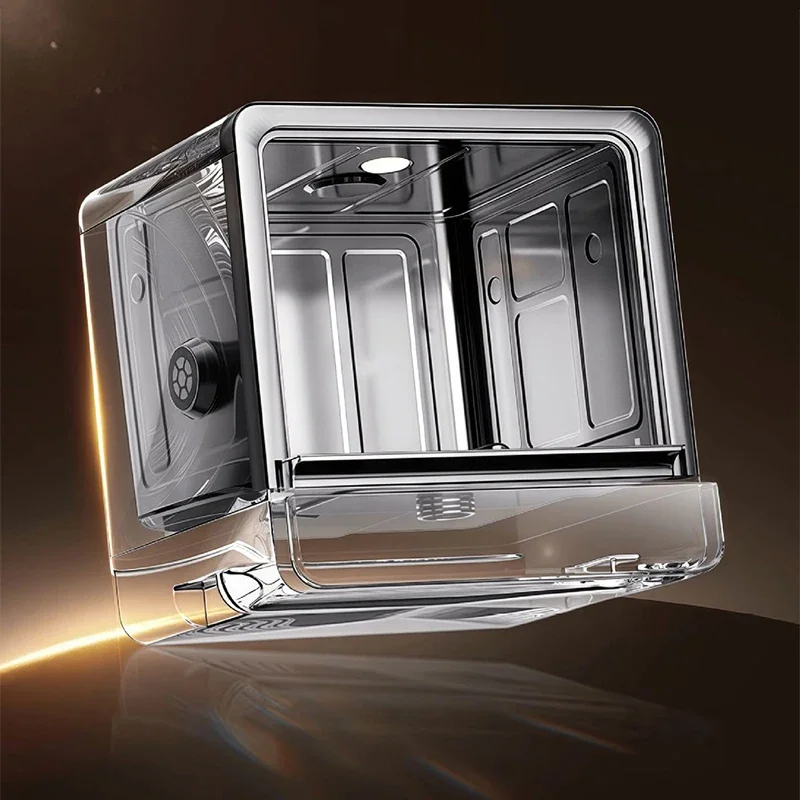Smart Countertop Dishwasher: High-Temperature Wash at 70°C with Ventilation and Drying; Compact Touchscreen Dishwasher