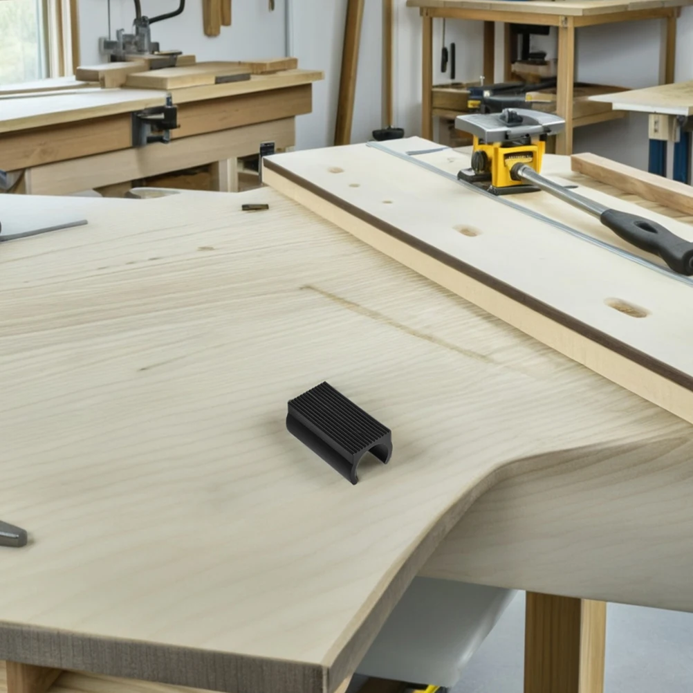 

Trampoline Anti-Slip Pipe Clamp U-Shaped Floor Glides Durable PP Tubing Caps Easy Installation Noise Reduction for Hardwood