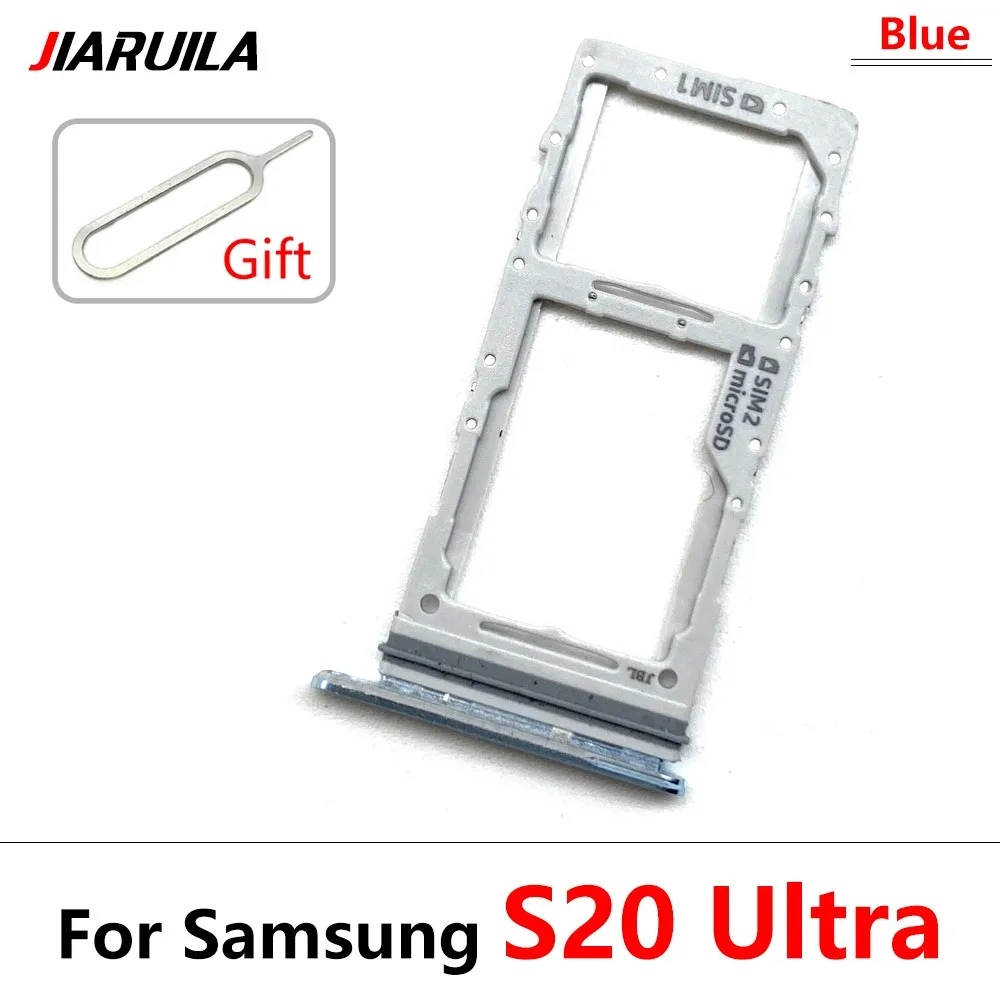 Micro Nano SIM Card Holder Tray Slot Holder Adapter Socket For Samsung S20 FE S20fe S20 Ultra S20 Plus S20