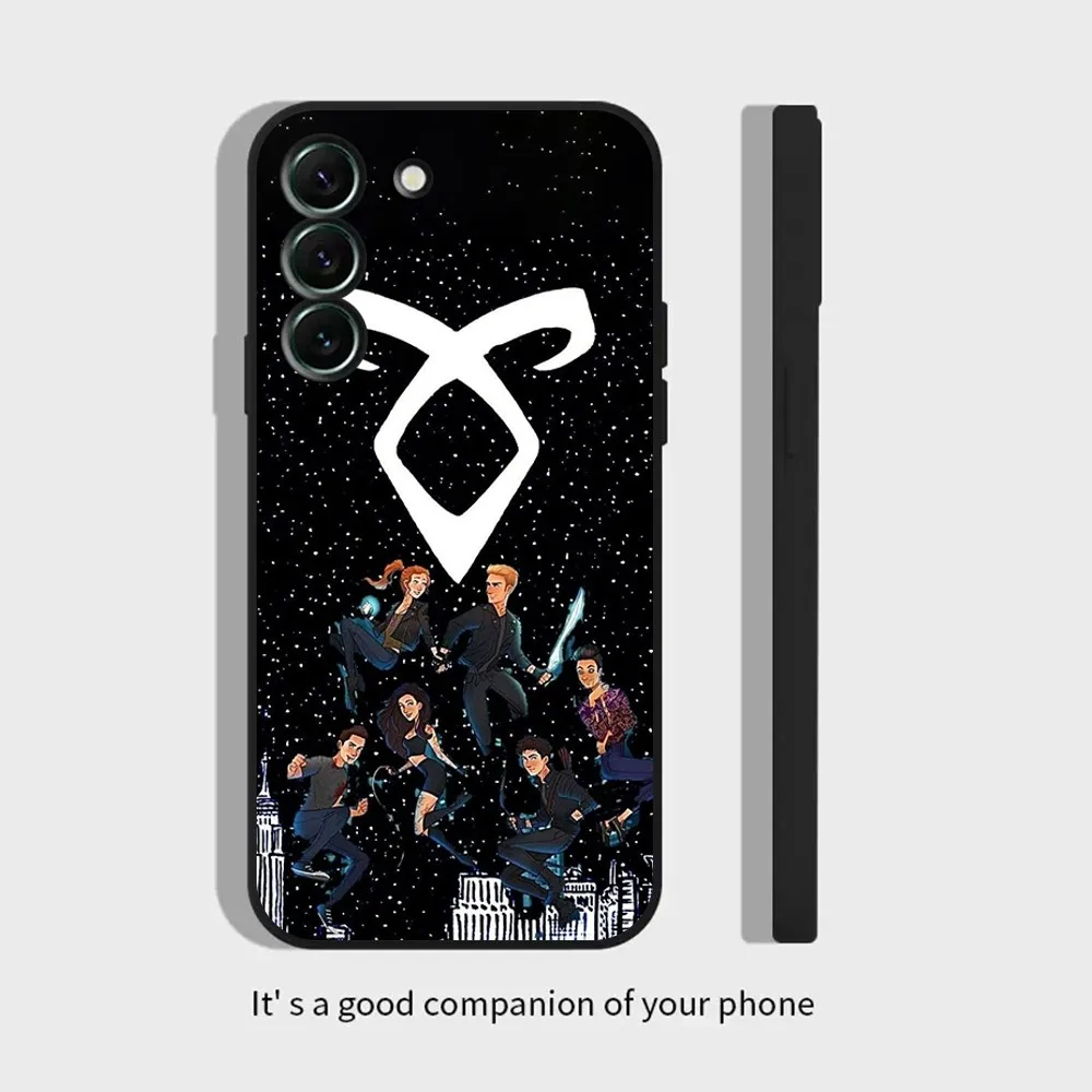 TV Show S-Shadowhunters Phone Case For Samsung S20,Fe,21,22,23,24,Ultra,S30,22,9,10,plus,S30 ultra 5G Silicone Cover