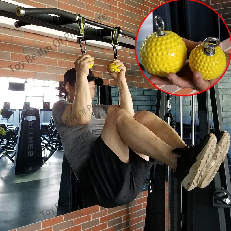 Arm muscle pull-up training ball wrist strength Climbing finger strengthening grip ball wrist forearm strength ball