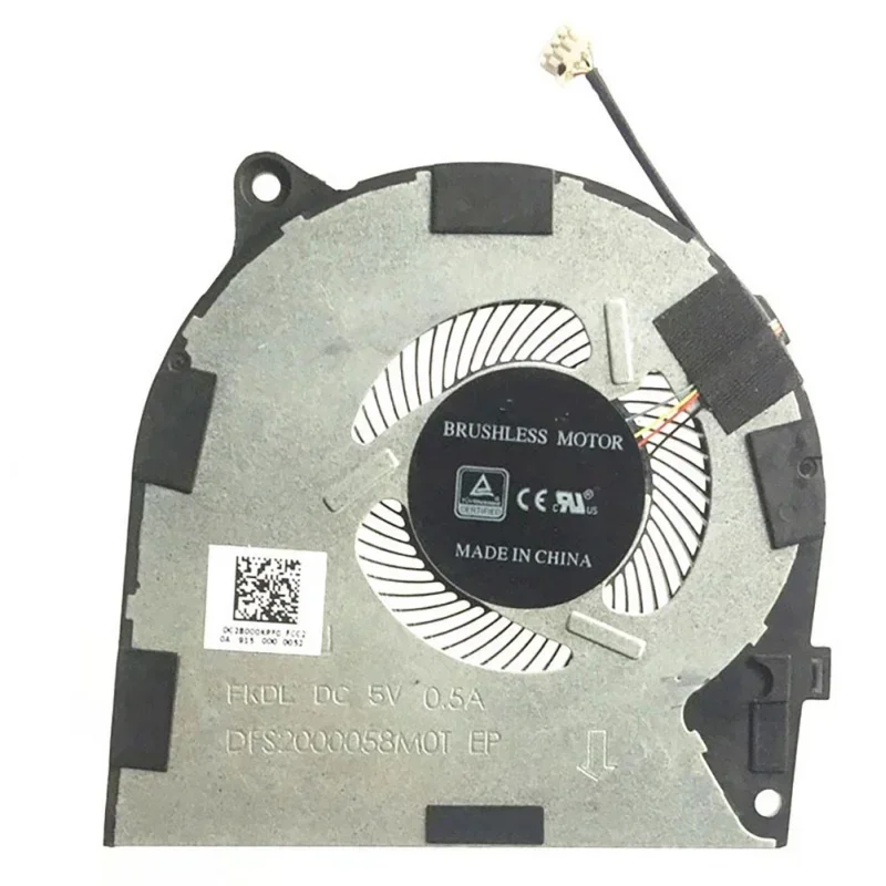 Imagem -04 - Ventilador e Gpu do Processador Central para a Ioga de Lenovo Novo 730 73015ikb 730-15 730-13ikb Dc5v 0.5a Dfs541105f00t Dfs20058m0t