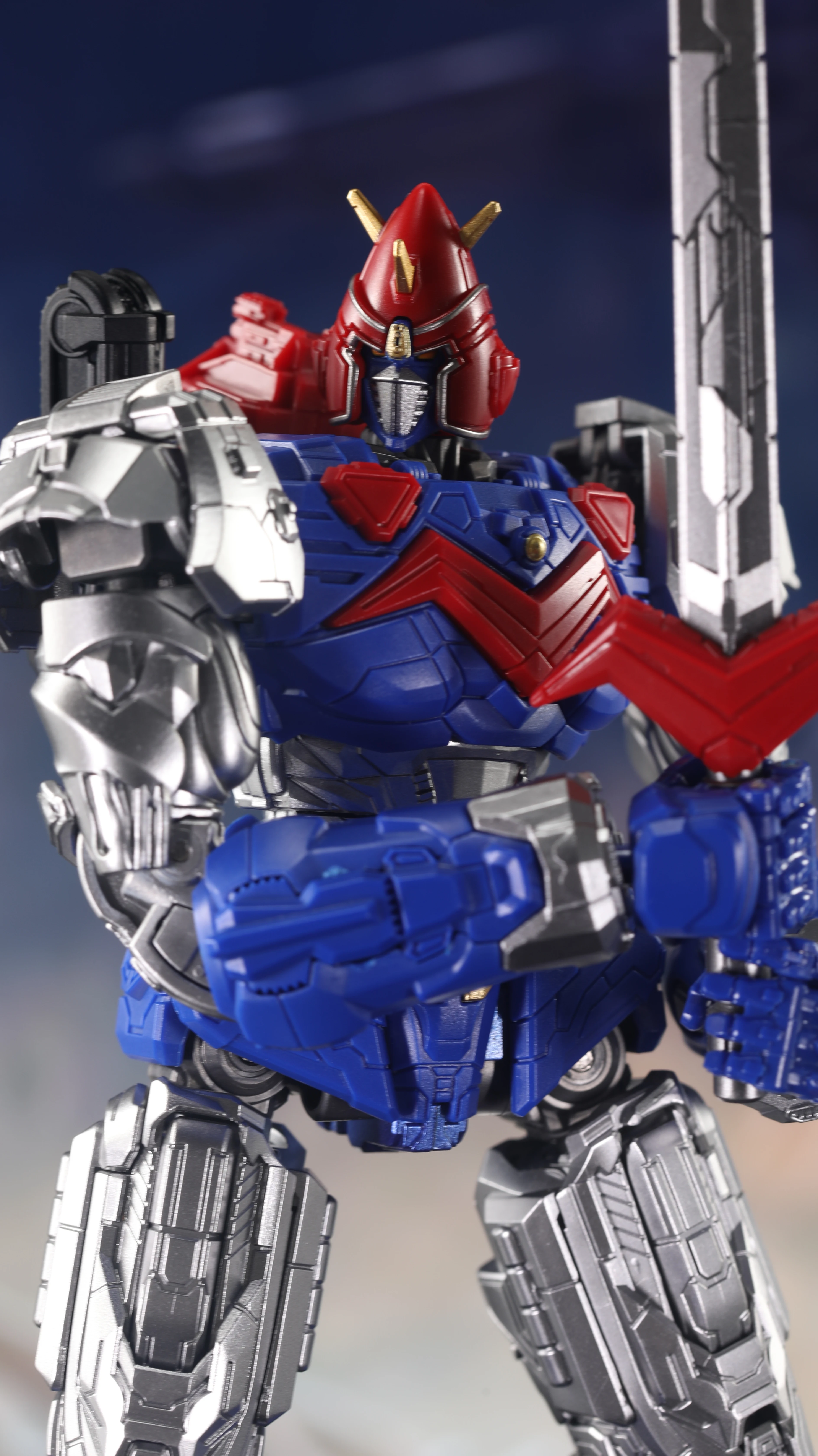 YOLOPARK AMK Serie Voltes V: Legacy Voltes V Mech Modellbausatz - Modellbausatz Actionfiguren Spielzeug – Detail 6