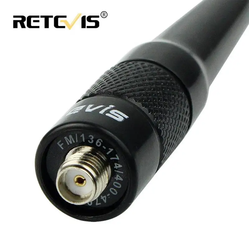 Retevis-antena de walkie-talkie RHD-771, accesorio VHF, UHF, 2.15dBi, Para Kenwood, Baofeng, UV 5R, HYT