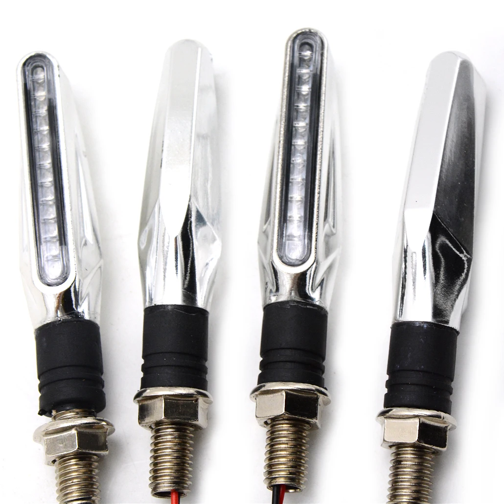 Universal Motorcycle Turn Signal Light Indicators Amber Light For SUZUKI SV 650 sv650 sv650s aprilia pegaso TL1000S