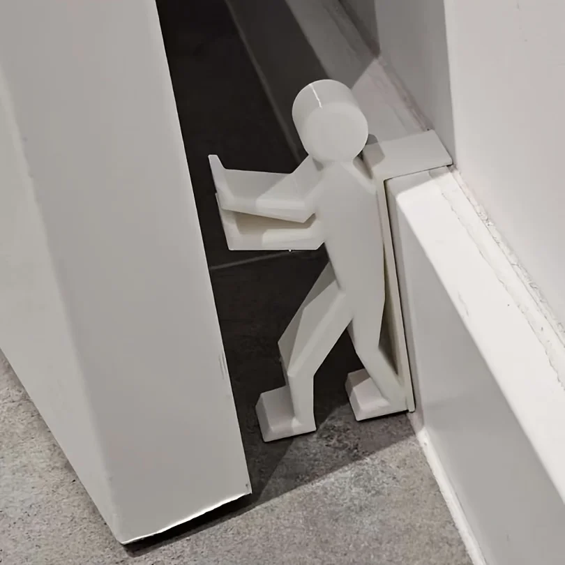 

Door Stopper Anti-Collision Door Blocker Household Bedroom Door No Punching Doorstops Wall Protection Floor Door Stop Hardware