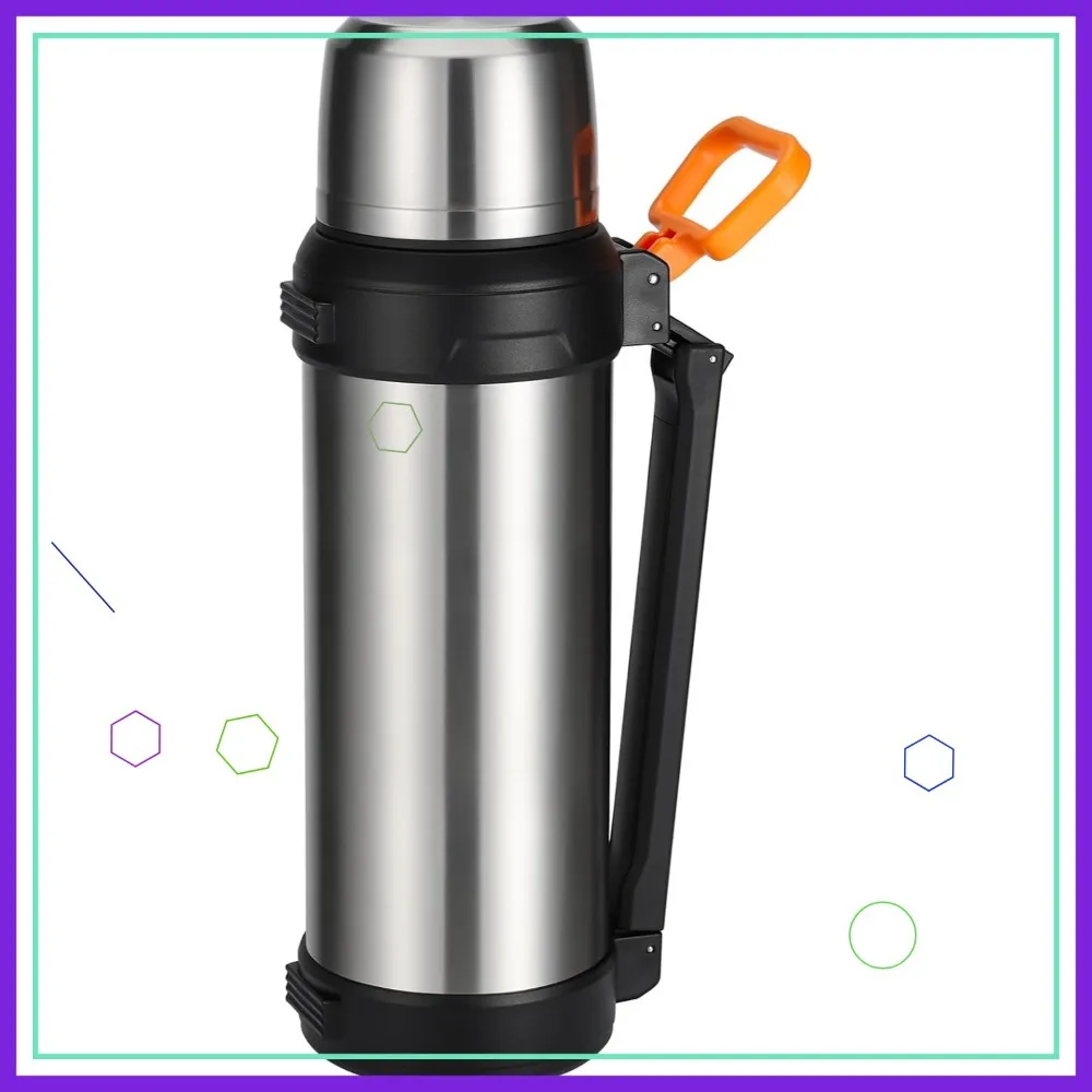 

88oz Insulated Stainless Steel Water Bottle, 2500ml Vacuum Flask for Hot/Cold Drinks, Travel & Outdoor Use