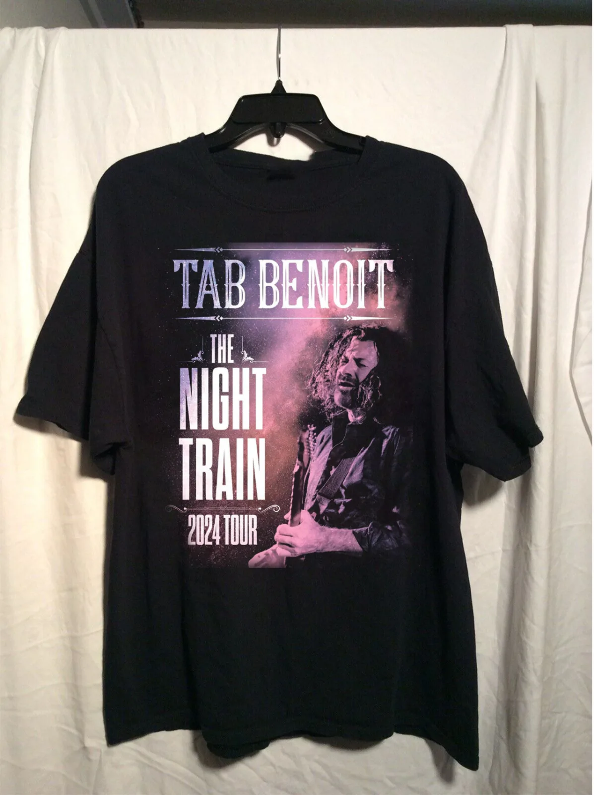 

Tab Benoit THE NIGHT TRAIN Tour 2024 Gift For Fan Full Size T-shirt TMB2295