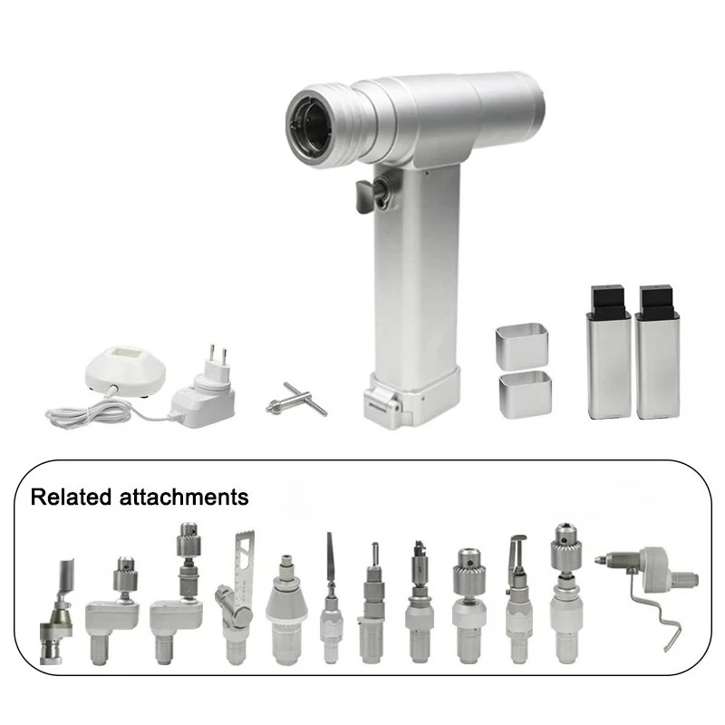 Multifunction Electric Bone Drill Multifunctional Drill Oscillating Saw Canulate Drill Orthopedic Veterinary Instrument