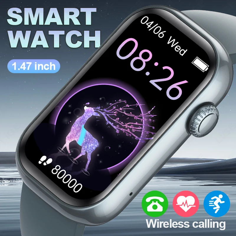 

For Android IOS Smart Bracelet Women Smartwatch Men Heart Rate Blood Oxygen Waterproof Sport Smart Band Watch For Ladies 2026