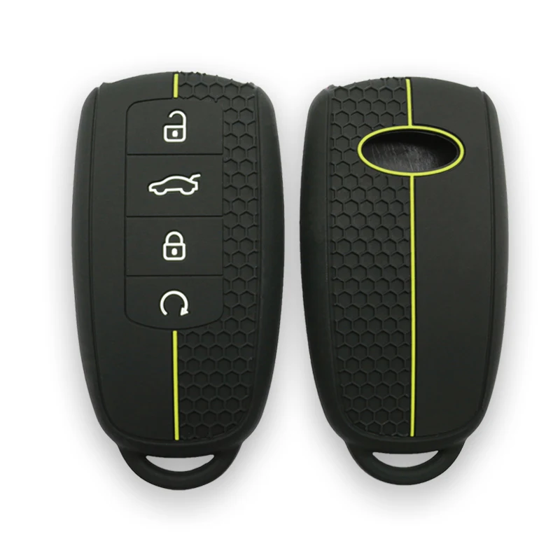 Silikon-Autoschlüsselhülle für Chery Jaecoo J7 J8 8 7 Phev Omoda C5 5 Premium Tiggo 4 7 8 9 Schutz-Schlüsselabdeckung Schlüsselanhänger Zubehör – Detail 4