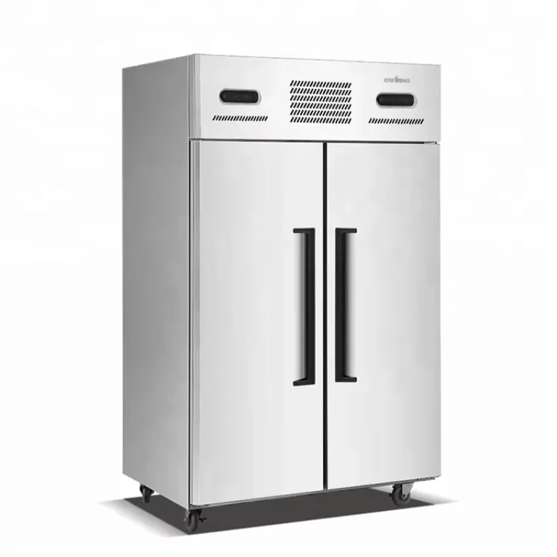 Commercial Kitchen Dual Temperature Stainless Steel Freezers: Refrigeration and Freezing Options