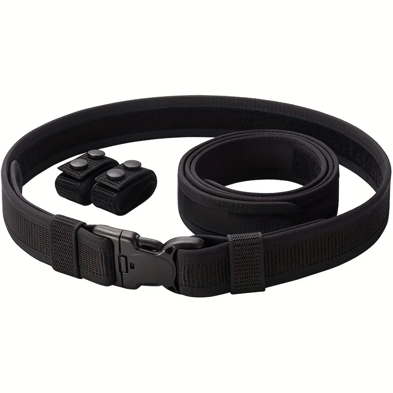 Quick Release Outdoor Style Nylon Belt with Plastic Buckle for Men & Women ,Perfect for Huntingand Outdoor