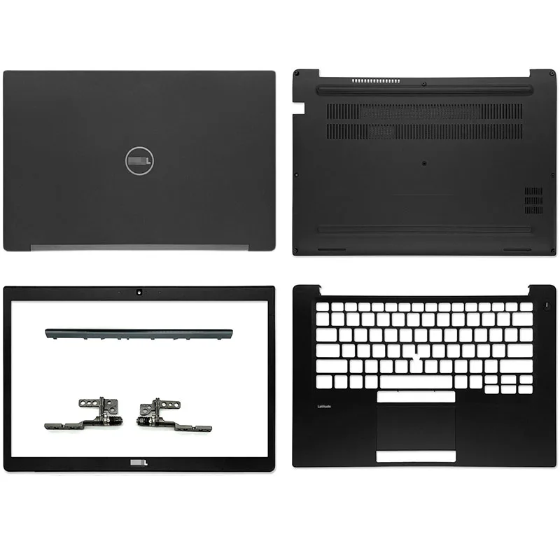 

Новинка для ноутбука Dell Latitude E7490 7490, задняя крышка ЖК-дисплея, передние петли, петли, крышка, Упор для рук, нижний чехол, черный чехол A B C D