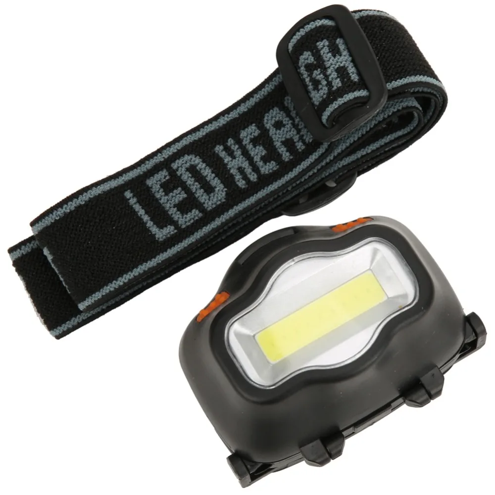 دائم ABS COB المصباح مقاوم للماء سطوع قابل للتعديل رئيس مصباح صغير الحجم LED كشافات التخييم