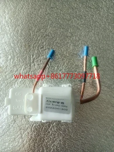 مصدر طاقة 12 فولت لصمام الملف اللولبي للثلاجة نبض صمام الملف اللولبي الثابت Sanhua #1