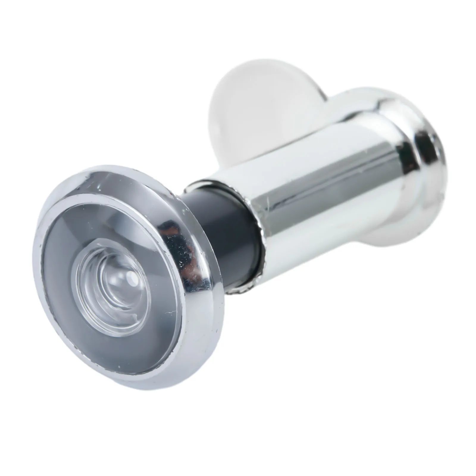 Tool Door Viewer Metal Housing Wide Angle Eye Sight Hole For 50-75mm Glass Lens With Threaded Tube 1pcs Adjustable