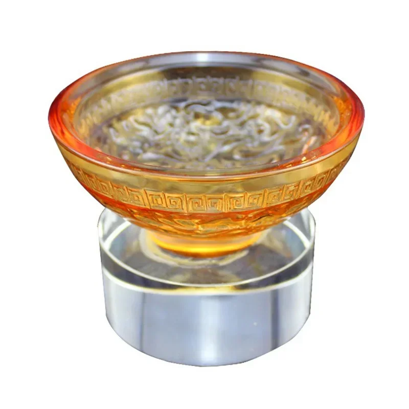 

Gufa Liuli Bowl Company Anniversary Souvenirs High-end Crafts Gifts