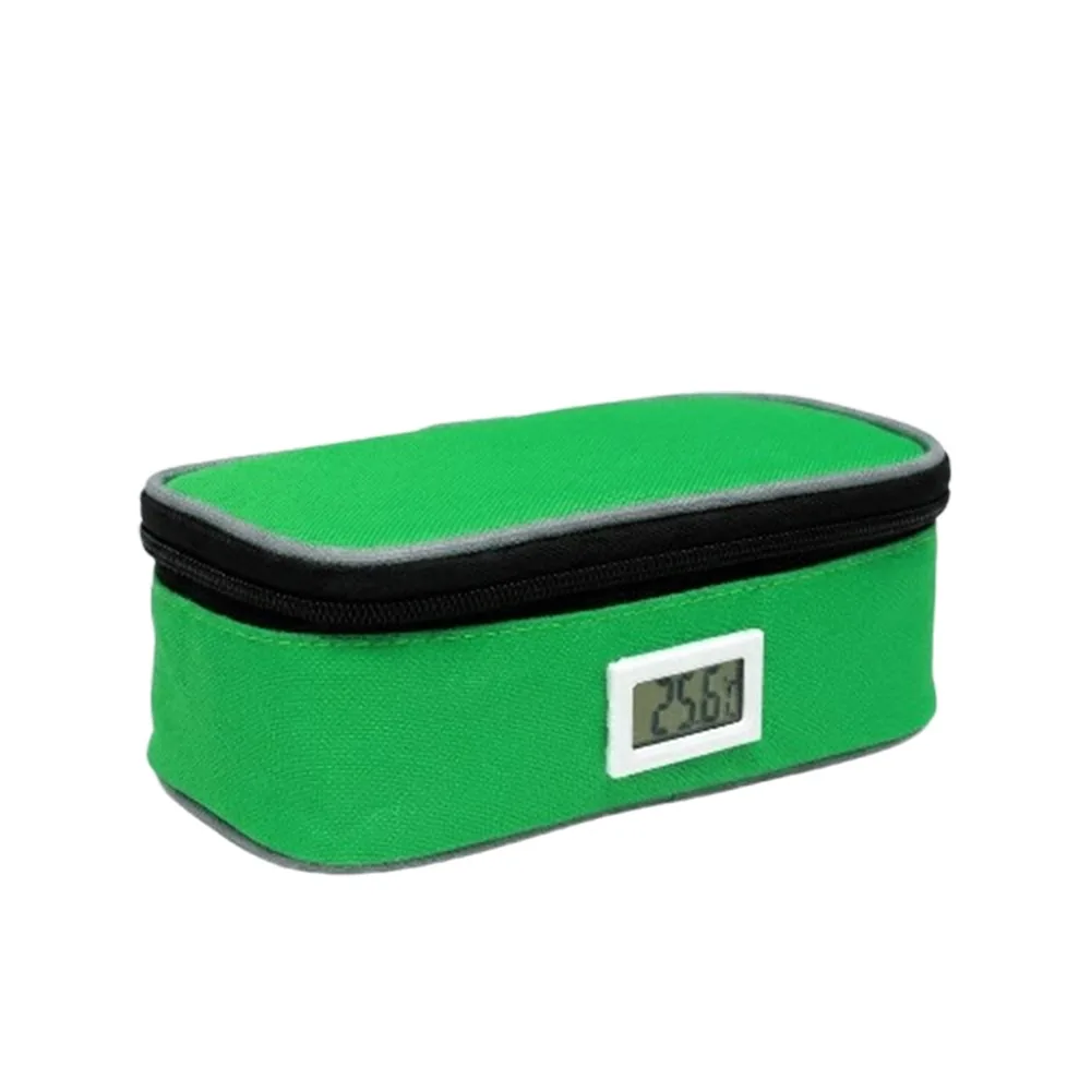 

Waterproof Insulin Cooling Bag LED Temperature Display Wear-resistant Medicine Storage Case Dust-proof Drug Freezer Bag