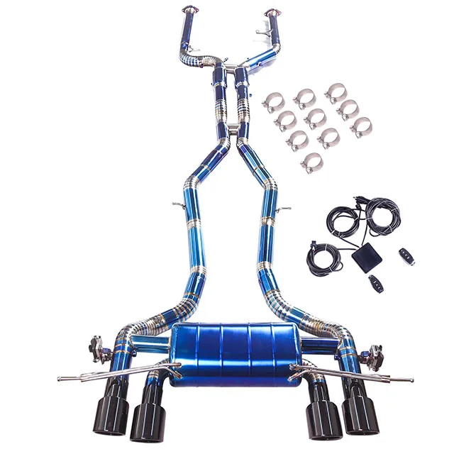 

Suitable for BMW M2 M3 M4 G87 G80 G82 Catback Exhaust Pipe Muffler, Car Electric Valve Exhaust System Is Made of Titanium Alloy