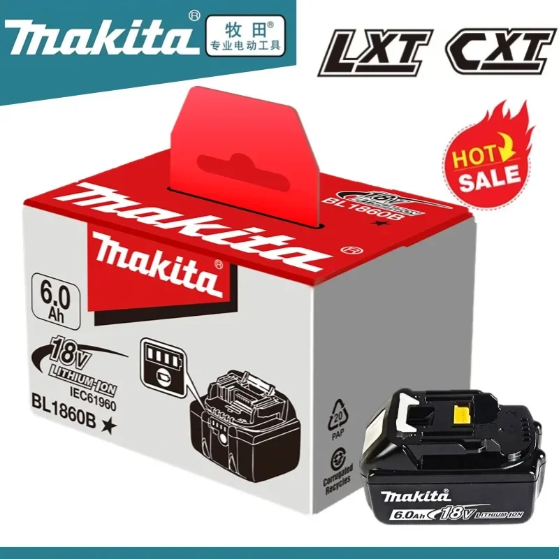 

BL1860 Makita 18V battery BL1850B BL1850 BL1840 BL1830 Screwdriver Battery & Charger 18v Replacement Power Tool Batteries.