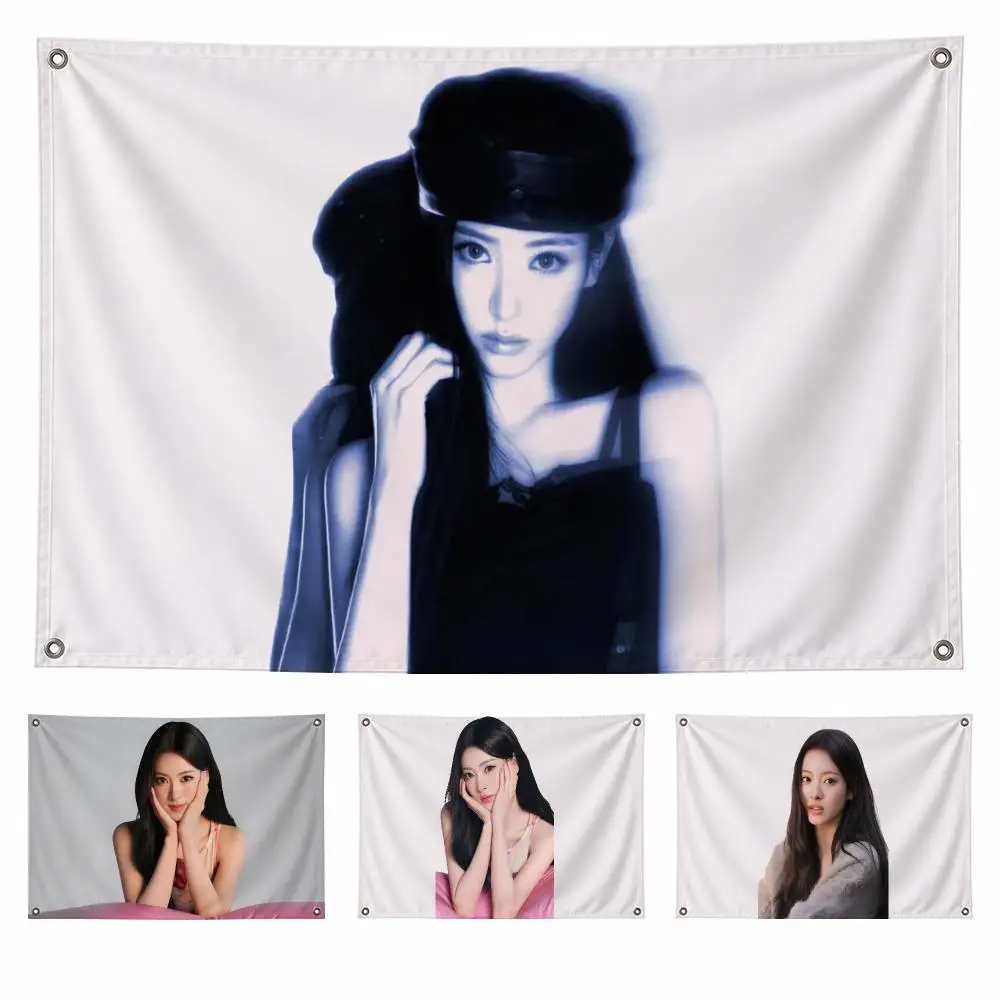 Kpop A-Anna MEOVV Flags Room Dorm Camping Party Hogar Garage Living Room Bed Wall Decor Banner Gift