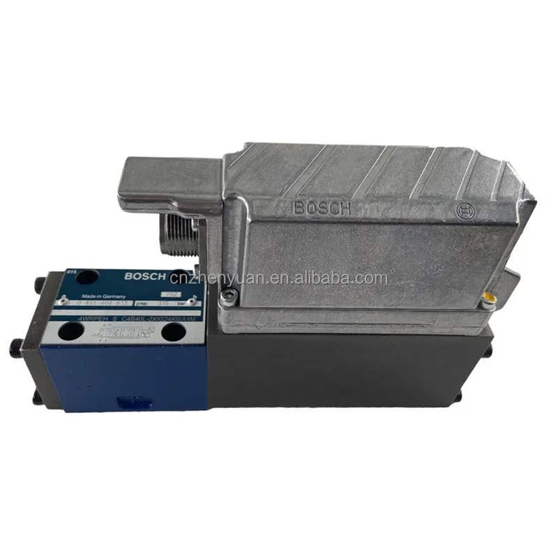 

Сервоклапаны направленияльного действия Zhenyuan 0811404613 4WRPEH 6C4 B40L-20/G24K0/AIM, 4/4-ходовые, с прямым управлением