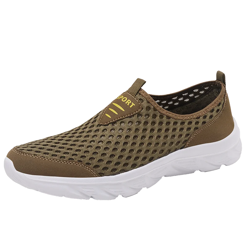 

Men's large-sized summer casual sports shoes, lightweight loafers, running shoes, elderly walking casual men's shoes